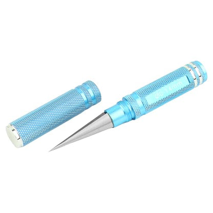 0-14mm RC Body Reamer Hole Puncher Body Mounting for RC Vehicle Truck Plastic Body Shell Cover Hobby Repair Tools Body Shell Drills(Blue)