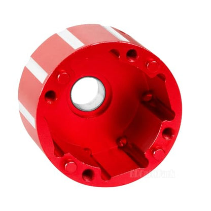 Aluminum Differential Carrier Diff Case Upgrades Part for 1/5 Kraton 8S BLX Outcast 8S BLX,Red - color: Red (Upgrades Part)