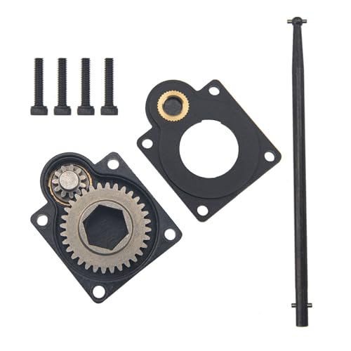 RC Electric Power Starter E-Start Backplate Nitro Engine Back Cover 11011 & 11003 Drill Starter Wand Power Starter Shaft Rod Pin End Kit for 1/8 1/10 Car HSP Vertex 16 18 21 Cxp Roto 70111