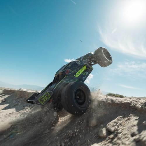 ARRMA RC Truck 1/10 VORTEKS 223S DSC 2WD RTR Brushless Stadium Truck, Yellow,(Lipo Battery and Charger Not Included) ARA3505T1 - color: Yellow