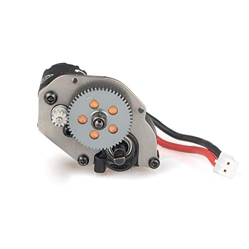 KYX Racing Metal Transmission Gear Set Gearbox Gear Set Upgrades Accessories for 1/24 RC Crawler Car Axial SCX24 Deadbolt JLU CRC C10 B-17 (Transmission Gear Set) - style: Transmission Gear Set