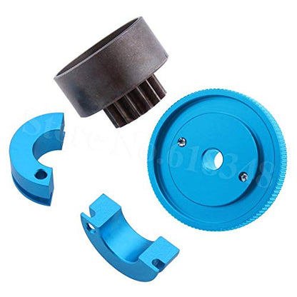 Replacement Part For 1 Set Complete Clutch Bell 14T + Alloy Shoes/Spring Flywheel With Ball Bearing 10x5x4 Mm For RC Car Nitro Powered Engine Parts