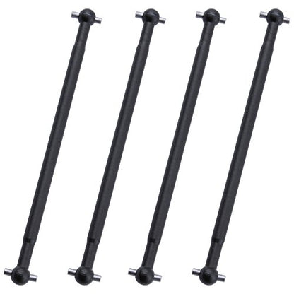 4pcs HobbyPark 08029 Metal Steel 90mm Dogbones Shaft Front/Rear For Volcano Epx/PRO 1/10 Electric RC Monster Truck Parts Replacement
