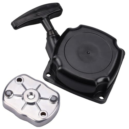 Xastro 49cc Recoil Pull Starter with Pawl Ratchet Gear | for ATVs Pocket Dirt Bike 43cc 47cc 50cc Gas Scooters Pocket Bikes Mid-Bikes Mini-Choppers Small Quads
