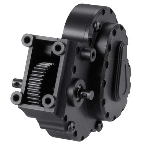 RCHUBAM RC Complete Transmission Assembly for 1/18 Axial UTB18 Capra | Aluminum Transmission Gearbox Assembly,RC Rock Crawler Upgrade Parts