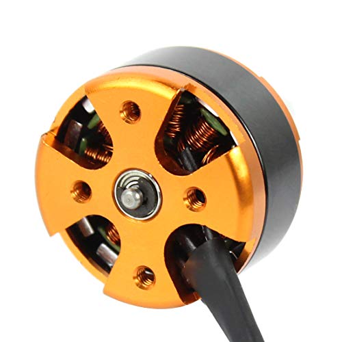 JMT Mini Multi-Rotor 1806 2400KV CW CCW Brushless Motor for DIY 2-3S 250 Mini Drone FPV CC3D 260 330 RC Quadcopter (CW Silver) - color: CW Silver