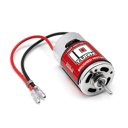 RC Motor 550 10T Brushed Motor Splash-Proof for 1/10 Trx4 Slash ARRMA Granite Senton Axial Redcat HSP HPI Off-Road,Racing,Drifting,High Speed Car (10T)