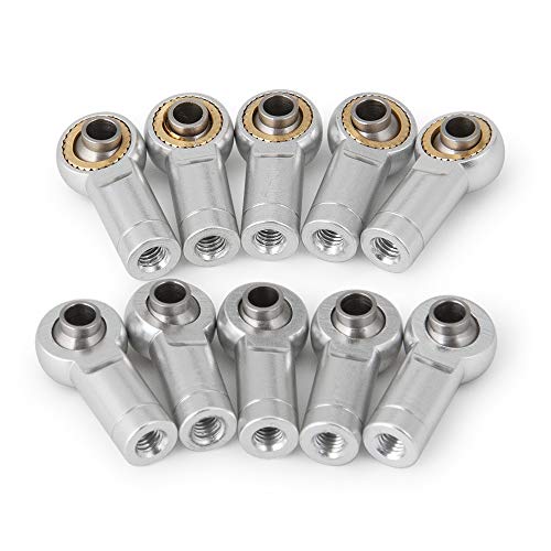 M3 Metal Tie Rod End Ball Joint Link Ball Head Holder, M3 Silver | For 1/10 Axial SCX10 90046 90047 TRX4, RC Crawler Car, Parts - color: M3 Silver