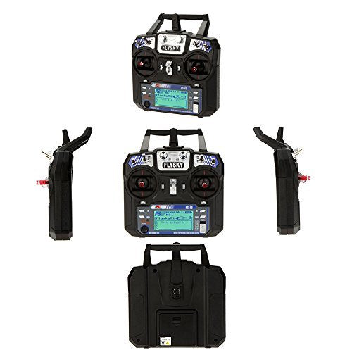 GoolRC Flysky FS-i6 AFHDS 2A 2.4GHz 6CH Radio System Transmitter for RC Helicopter Glider with FS-iA6 Receiver Mode 2