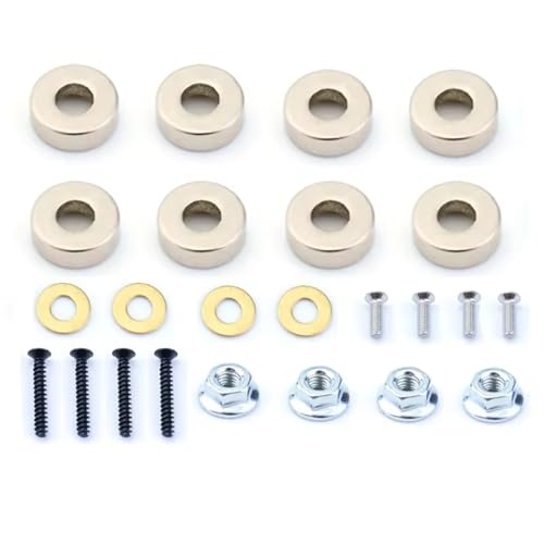 RC Car Parts for Tamiya for Scania 770s R730 for Fh16xl 750 for Benz 3363 1/14 8pcs High Roof Magnetic Attraction Modification Kit Upgrade RC Truck Car Parts