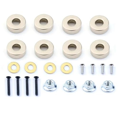 RC Car Parts for Tamiya for Scania 770s R730 for Fh16xl 750 for Benz 3363 1/14 8pcs High Roof Magnetic Attraction Modification Kit Upgrade RC Truck Car Parts