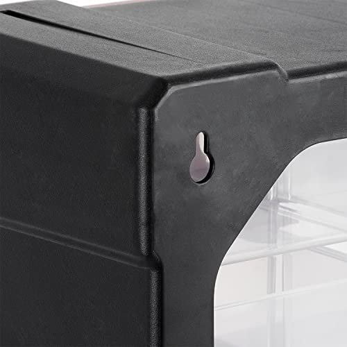 Small Parts Organizer for Hardware & Screws | 39 Removable Bins with Dividers | Wall Mount or Desktop Craft & Lego Storage Cabinet | 19” x 15” x 6” BX08-4013 - style: 39 Drawers