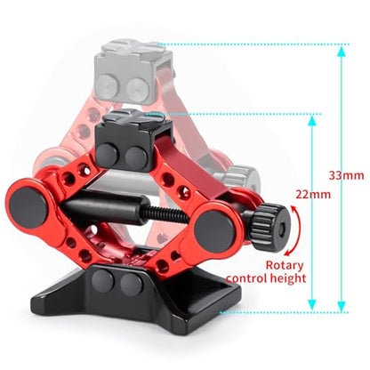 RC Jack Stands Adjustable Mini Scale Height Jack Stands | Compatible with 1/18 1/24 TRX4M Axial SCX24, Upgrades, RC Crawler Car