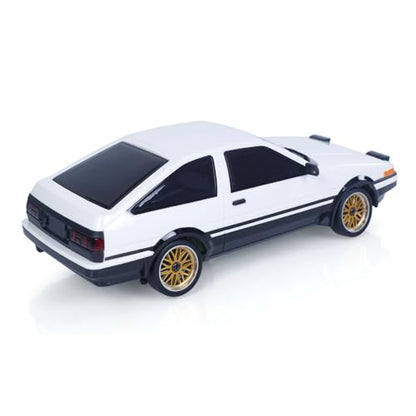 1/18 LDRC LD1801 RC Drift Car Rwd Racing Vehicles Flip Light Gyroscope Motor Servo ESC Light System - color: White