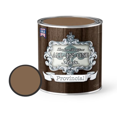 All-in-ONE Gel Stain - Provincial - 32oz - color: Provincial, size: 32 Fl Oz