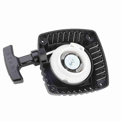 Pull Starter Power Starter for 23cc 26cc 29cc 30cc RC Car Gas Engine, Replacement Pull Start Motor with 67mm Bolt Spacing for Nitro RC Vehicles