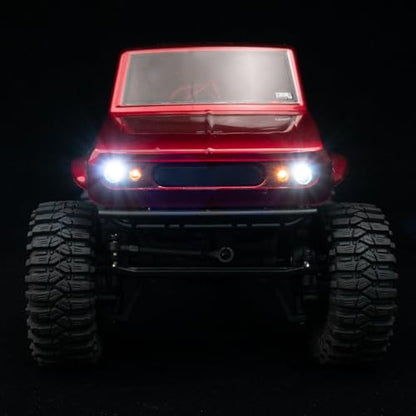 Resin RC Front and Rear LED Light Kits Headlight Taillight | Upgrade Parts, For Redcat 1/18 Ascent-18, Rock Crawler Car