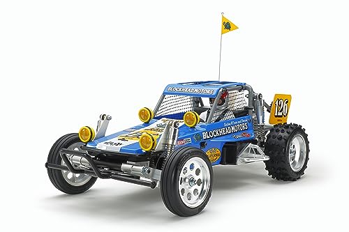 Tamiya 58695 1:10 Wild One OR Blockhead Motor-Remote Controlled Car, RC Vehicle, Model Building, Hobby Crafts