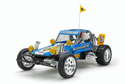 Tamiya 58695 1:10 Wild One OR Blockhead Motor-Remote Controlled Car, RC Vehicle, Model Building, Hobby Crafts