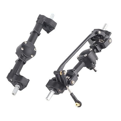 HERCHR RC Front Rear Axle Gear Box, Metal Bridge Axle Gear Box Professional Diff Housing Upgrade Parts for C14 C24 C34 C44 B14 B24 1/16 RC Car