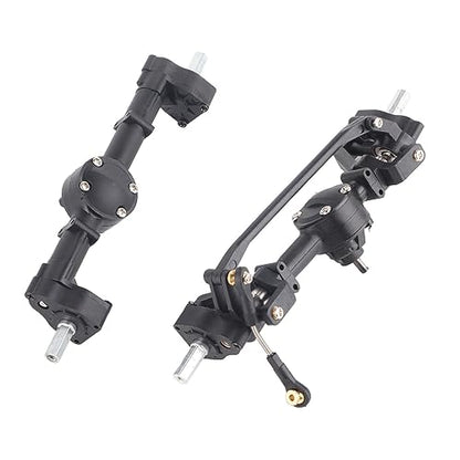 HERCHR RC Front Rear Axle Gear Box, Metal Bridge Axle Gear Box Professional Diff Housing Upgrade Parts for C14 C24 C34 C44 B14 B24 1/16 RC Car
