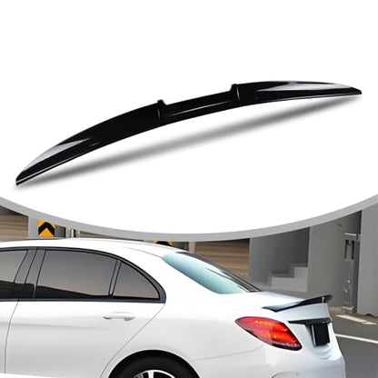 for Car Rear Trunk Spoiler Tail Universal,Modification Tail Wing Universal,3-Section Adjustable and Cuttable Rear Window Top Roof Spoiler Wing,40-55 inches (Black) - color: Black