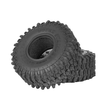 1.55 inch Tires Rubber Tyres for 1:10 RC Crawler Car D90 TF2 Tamiya CC01 LC70 MST JIMNY 90069 (95mm, C) - color: 95mm, C