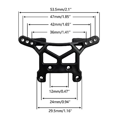 9300E RC Car Shell Column Mount Body Post Holder Bracket PX9300-18 Accessories Spare Parts for 1:18 9300 9304 Trucks 300E 302E Brushless RC Cars