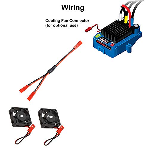 Servo Leads Splitter Cable and JST Plug Splitter JST Male Female Y Cable Parallel Adapter Harness JST to JR Adapter for RC Cars Models Airplane