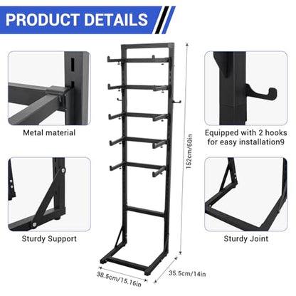 Rc Car Stand Display 5 Tier Metal Storage Rack Shelf Compatible With 1/6 1/10 1/12 1/18 1/24 Scale Crawler Trucks Accessories Multi Layer Model Workstation Organizer Includes 2 Remote Controller Hooks