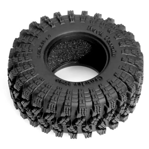 REDSPIDER•1.3 Crawler Mud Tires OD 2.75'' (4PCS) for 1/18 1/24 TRX4M SCX24 AX24 FCX18 FCX24 RC Crawler Car (Tires) - color: Tires