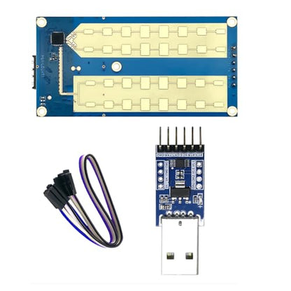 JMT LD2451 24G Vehicle Status Monitoring Sensor Module Vehicle Ranging and Speed Measurement Millimeter Wave Ra·DAR Adapter (Module Test Kit) - color: Module Test Kit