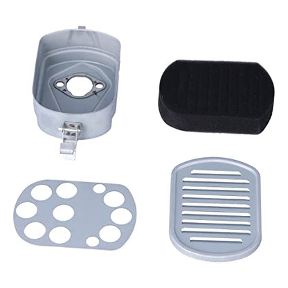 Air Cleaner Assembly Filter, Square Engine Cleaner, Air Filter Cleaning Kit, Compatible with EY15 EY20 167 Gasoline Generator Engine
