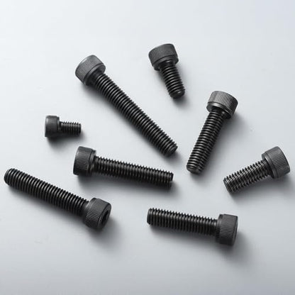 520Pcs M4 Screws Assortment Kit,Hex Socket Head Cap Screws Bolts Nuts Washer Set,12.9 Grade Alloy Steel,Black Oxide M4 x 6/8/10/12/16/20/25mm,for 3D Printer,DIY Project - size: M4 520PCS Socket Black