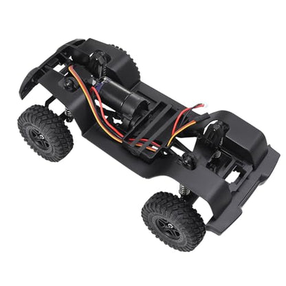 for TRX4M 155mm 6.10in Wheelbase Assembled Frame Chassis Front Rear Axles Gearbox for 1/18 AX-8560 Rc Crawler TRX4-M Bronco Defender