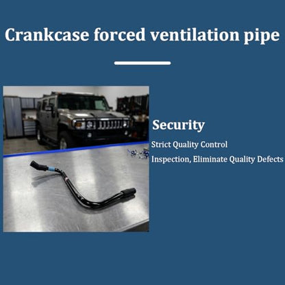 Car Tube with Valve, OEM#19435538 12615914 12583224 | Heavy Duty Vehicle PCV Tube Assembly, Automotive Replacement Accessories, Compatible with Yukon Savana Express