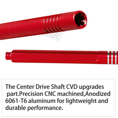 RC Suspension Arms Set&Steering Block Knuckles&Drive Shaft Axles Upgrades Part for 1/10 Kraton 4S V2 BLX,Outcast 4S V2 BLX,CVD Driveshafts Suspension Arms Hubs Caster Blocks.Red(Only Fit V2) - color: Red (2pcs)