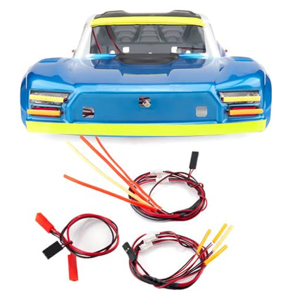 RC Car Light Bar Kit for ARRMA 1/14 Mojave GROM RC Car Upgrade Part | Front /Rear /Side Light Kit with Cable