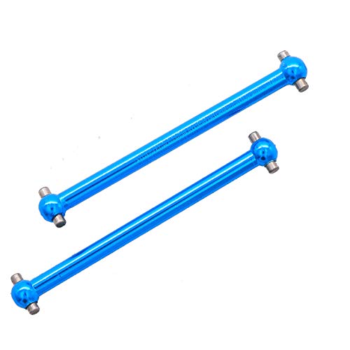 4PCS Aluminum Alloy Universal Drive Joint Dogbone Replacement Part Compatible with WLtoys A959 A969 A979 A959-B A969-B A979-B K929-B 1/18 RC Car