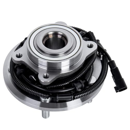 512360 Rear Wheel Bearing Hub Assembly Compatible with 08-12 Grand Caravan | 5 Lugs Rear Automotive Replacement Wheel Hub Bearing Assembly with ABS Sensor Compatible with 2008-2012 Dodge Grand Caravan - size: 512360/1PC