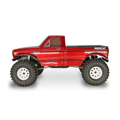 Redcat Ascent 1/10 Scale Rock Crawler – High-Torque 4WD RC Trail Truck with Portal Axles, Waterproof Electronics, LiPo Ready, RTR – Hobby-Grade Remote Control Rock Climber (Red) - color: Red