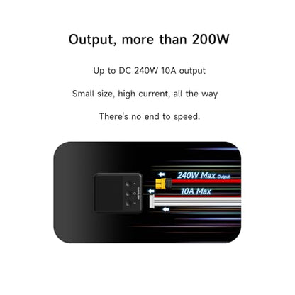 ISDT 608PD Lipo Battery Charger,DC 240W/10A,USB C PD 100W/5A Smart Charger for RC Batteries Balance Charger for Life/Lilon/LiPo/LiHV (1-6S),NiMH(1-16S),Pb (1-12S) Batteries