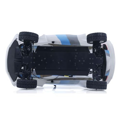 1/10 70KM/H RC Brushless 4 * 4 Rally Car Radio Control Electric Racing Car 60A ESC Triple Differentials Metal Gear Servo Hobby Grade Model for Adult