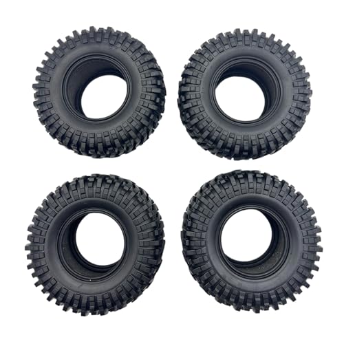 2.2 Crawler Tires with Foam Inserts for TRX4 Axial SCX10 III/II Wraith Redcat Gen 8 Vanquish VS4-10/H10/F10 RC4WD HPI 1/10 RC Rock Crawlers Trail Trucks RC Climbing Tyres, Soft & High Traction - size: 2.2 rc crawler tires