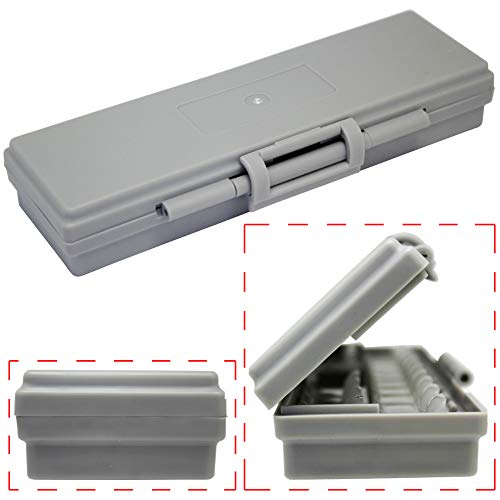 AideTek BOXALL20 20 Lids Compartments w/lids Enclosure Surface Mount Components assorted resistor capacitor - style: BOXALL20