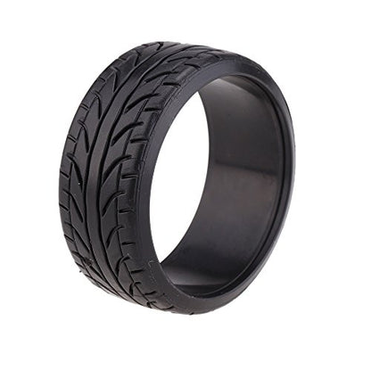 Goolsky 4Pcs/Set 1/10 Grain Drift Car Tires Plastic Hard Tyre for Traxxas HSP Tamiya HPI Kyosho RC Car Part