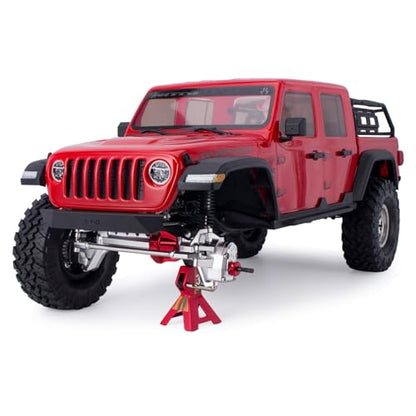 SCX10 III Portal Axles, Aluminum Alloy Complete Front Rear Axle for Axial SCX10 III AXI03007 1/10 RC Crawler Upgrades(Black) - color: Black