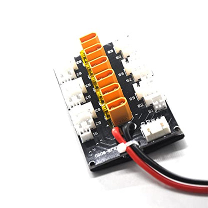 Upgraded XT30 Parallel Charging Board for 1S 2S 3S LiPo Batteries Compatible with XT30 JST JST-PH 2.0 Connector LiPo Batteries
