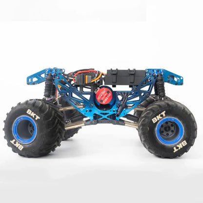 furitek Titan Frame KIT for Losi 1/18 Mini LMT 4 Wheel Drive Monster Truck Brushed RTR - Remote Control Car, RC Cars 1/18 Scale Toy Upgrade Parts (HELIDIRECT) (Blue) - color: Blue