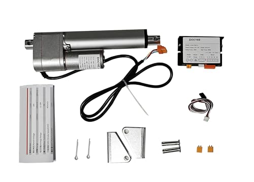Digital Linear Servo Actuators, Long Stroke 100,150,200 mm, Signal for DIY Robot, Remote Control and Arduino PCB,for Fan Blades Cabinets Home Automation(150mm) - style: 150MM